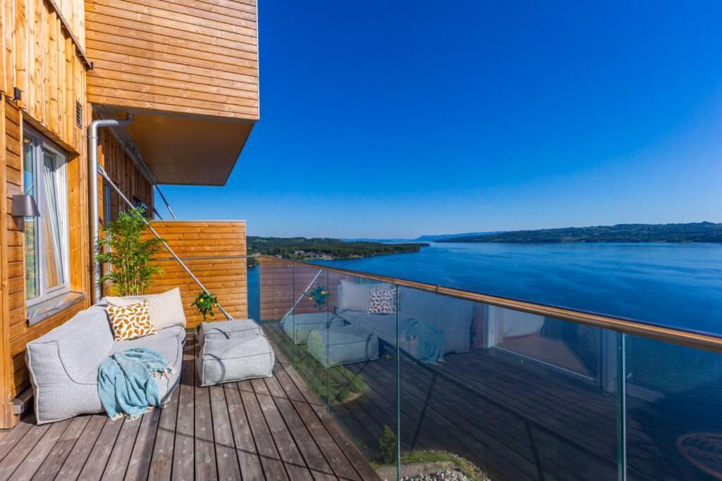 Mjossuite With Lovely View Sjusjøen Esterno foto