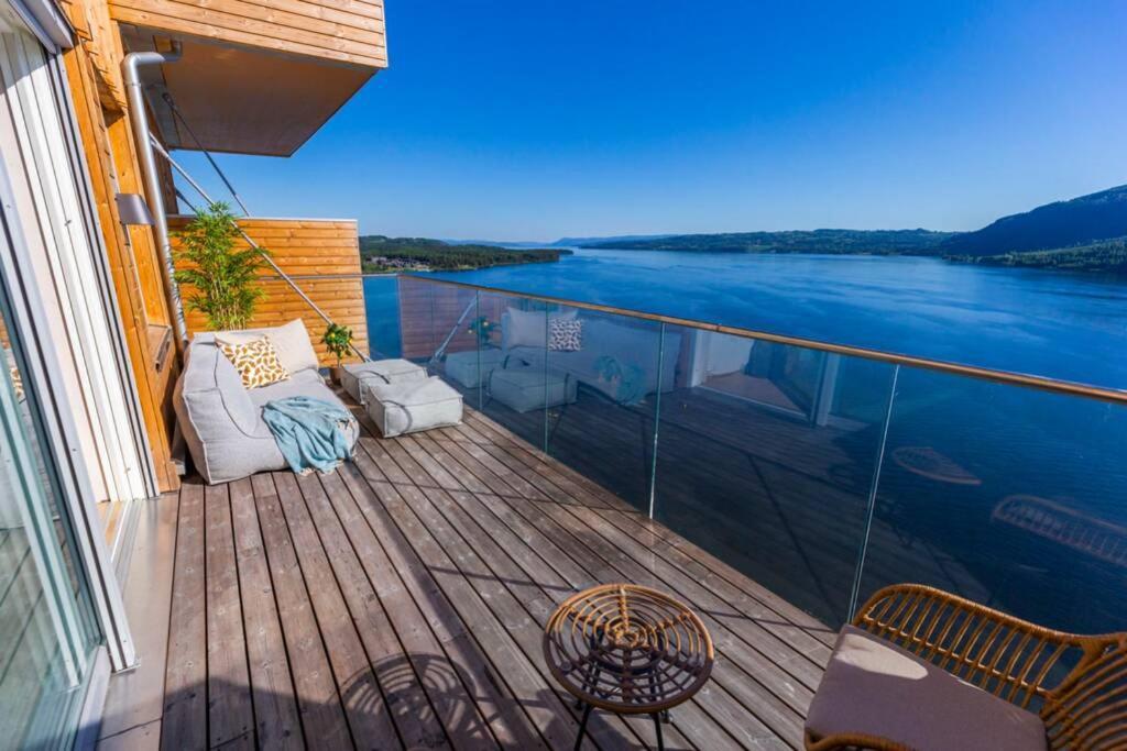 Mjossuite With Lovely View Sjusjøen Esterno foto