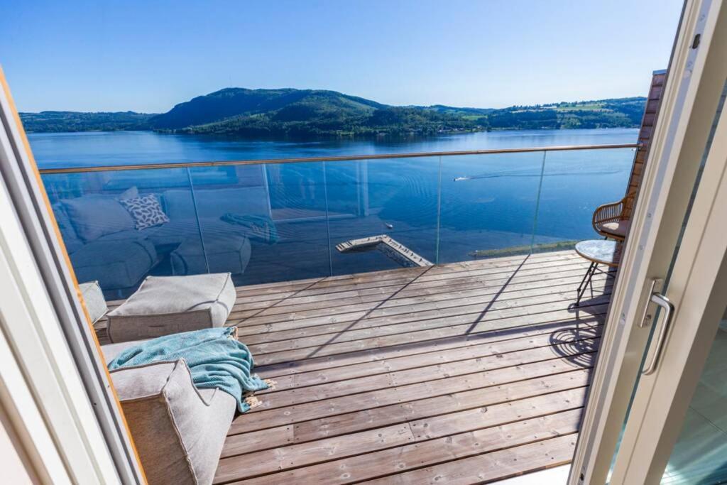 Mjossuite With Lovely View Sjusjøen Esterno foto