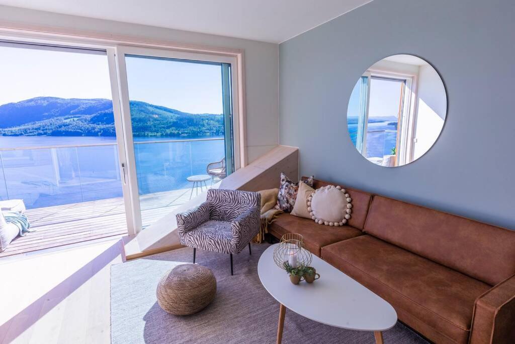 Mjossuite With Lovely View Sjusjøen Esterno foto
